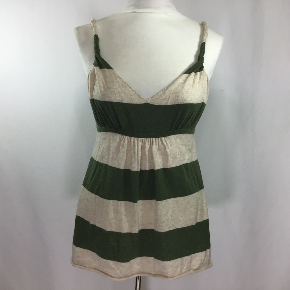 Banana Republic Green/Ivory Top